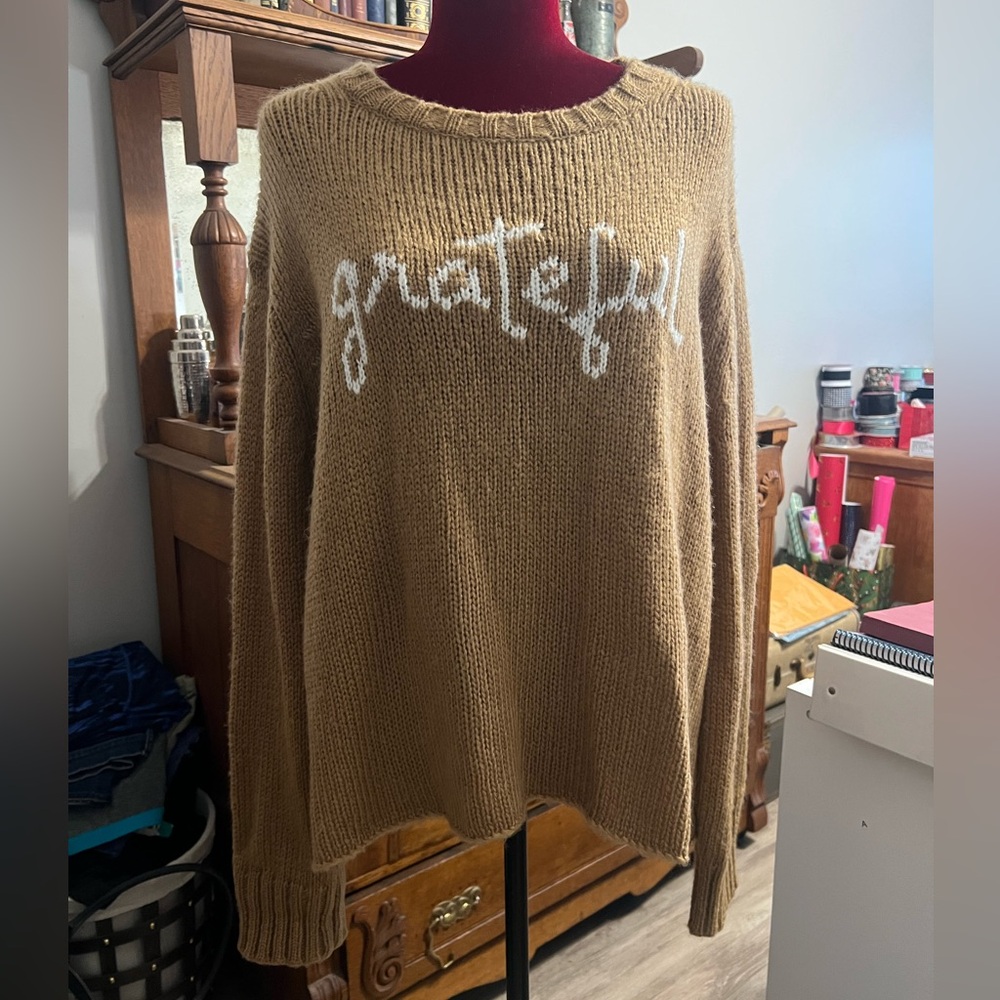 Wooden Ships “Grateful” Sweater